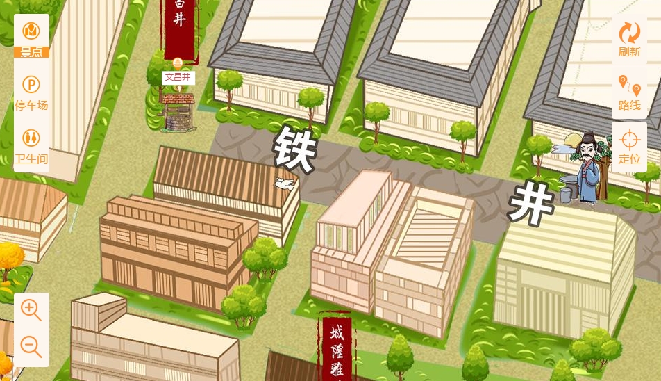 集安智慧景区：手绘地图与语音导览的完美融合